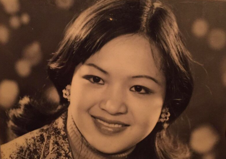 Nghệ sĩ Cao Nga thời trẻ.
