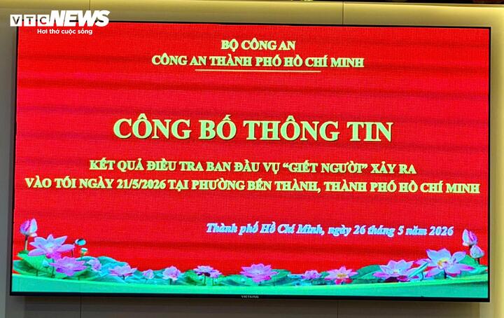 Công an TP.HCM thông tin vụ bắt nghi phạm nổ súng khiến người nước ngoài tử vong.