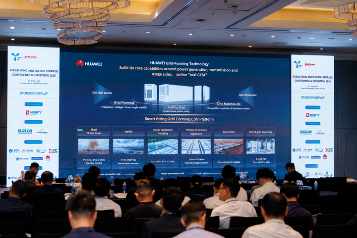 Huawei và Hoa Nam Energy giới thiệu công nghệ ổn định lưới điện tại AWESCE 2026 - 2