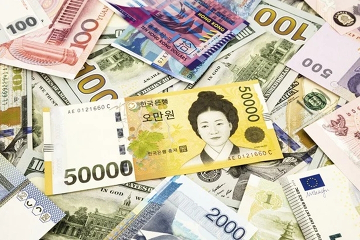 Won là đơn vị tiền tệ của Hàn Quốc. (Ảnh: YONHAP)