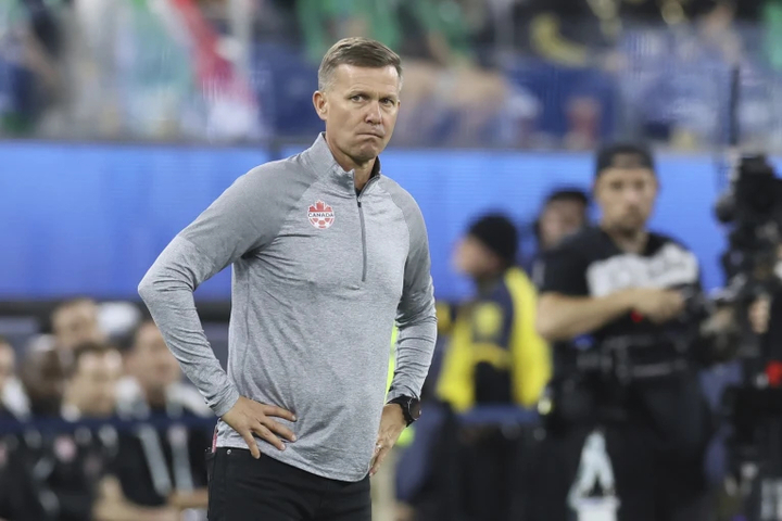HLV Jesse Marsch gia hạn hợp đồng với Liên đoàn bóng đá Canada ngay trước thềm World Cup 2026. (Nguồn: AP)