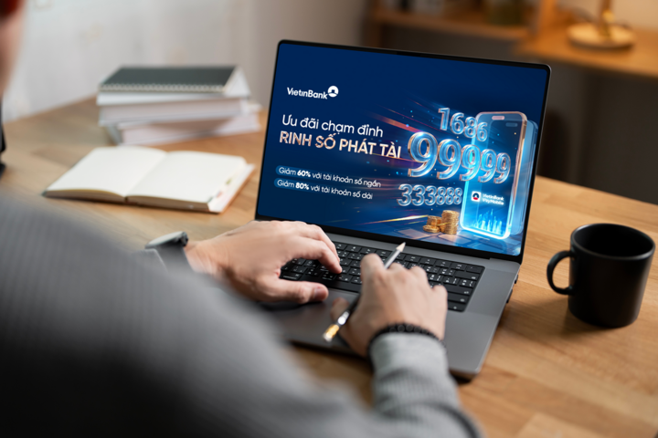 Cơ hội sở hữu tài khoản số đẹp từ ưu đãi lớn nhất năm của VietinBank - 2