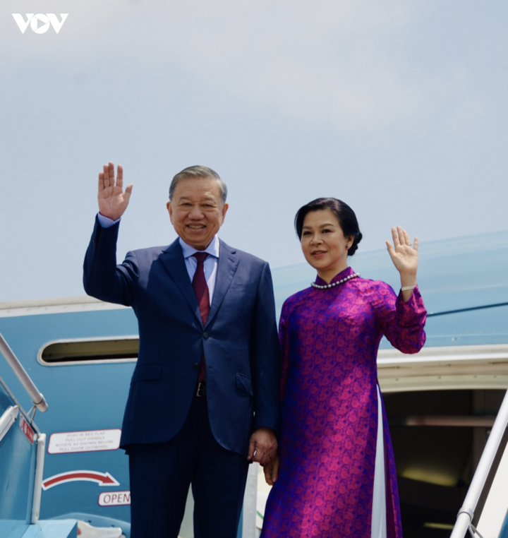 Tổng Bí thư, Chủ tịch nước Tô Lâm và Phu nhân lên đường thăm chính thức Thái Lan.