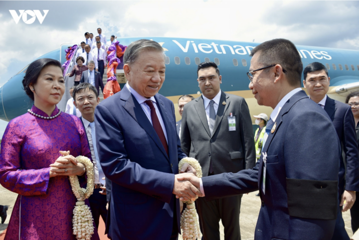 Tổng Bí thư, Chủ tịch nước Tô Lâm bắt đầu các hoạt động thăm chính thức Thái Lan - 4