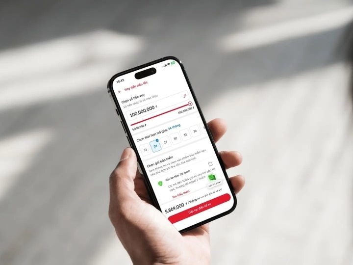 Ứng dụng Home Credit dễ thao tác, linh hoạt khoản vay.