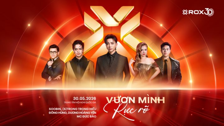 Dàn nghệ sĩ được yêu mến hứa hẹn mang đến những sắc màu âm nhạc đa dạng trong ROX30 Concert.