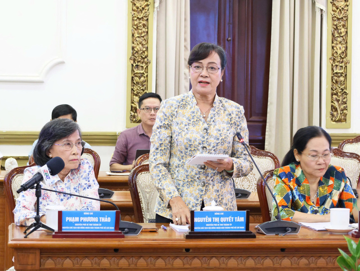 Nguyên Phó Bí thư Thành ủy, nguyên Chủ tịch HĐND TP.HCM Nguyễn Thị Quyết Tâm.