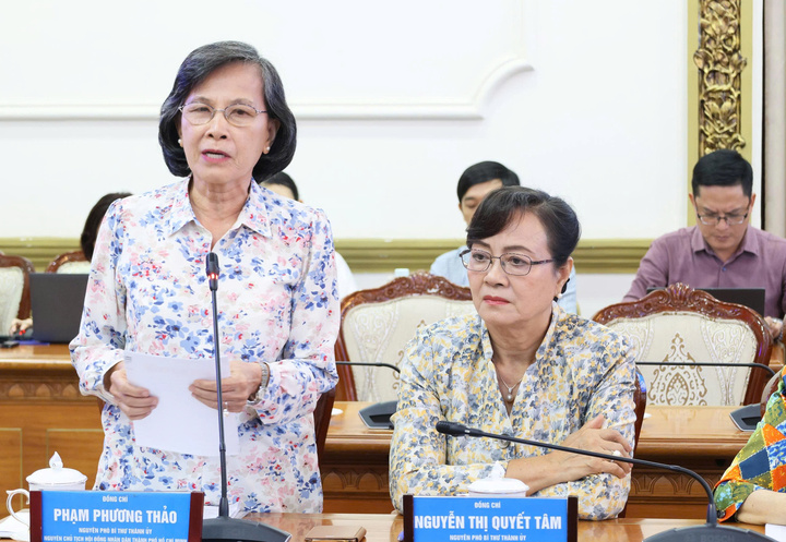 Bà Phạm Phương Thảo, nguyên Phó Bí thư Thành ủy, Chủ tịch HĐND TP.HCM.