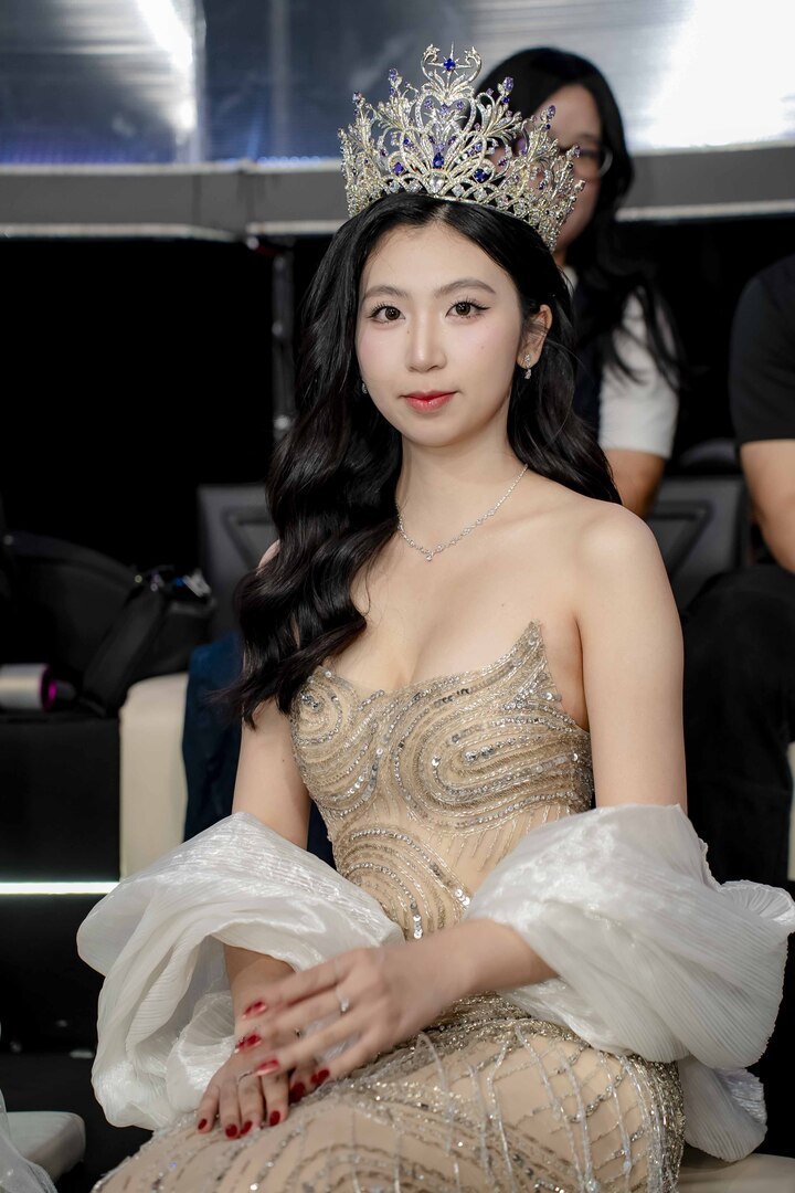 Đương kim Hoa khôi Sinh viên Việt Nam Đặng Quỳnh Anh.