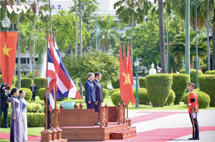 Thủ tướng Thái Lan chủ trì lễ đón Tổng Bí thư, Chủ tịch nước Tô Lâm cùng Phu nhân - 3