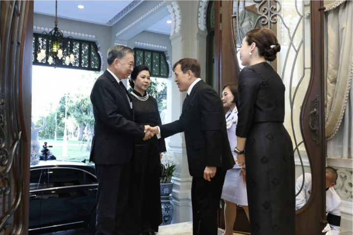 Tổng Bí thư, Chủ tịch nước Tô Lâm và Phu nhân hội kiến Nhà vua và Hoàng hậu Thái Lan - 2
