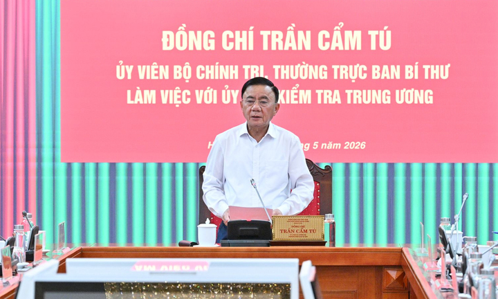 Thường trực Ban Bí thư Trần Cẩm Tú. (Ảnh: dangcongsan.vn)