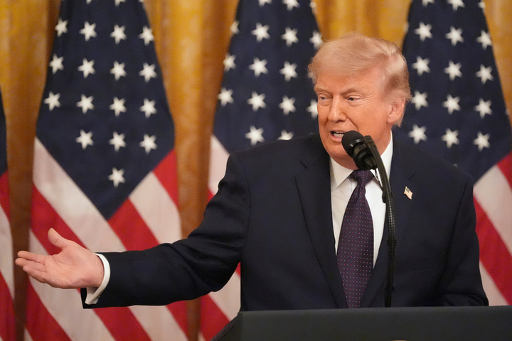 Tổng thống Mỹ Donald Trump. (Ảnh: AP)