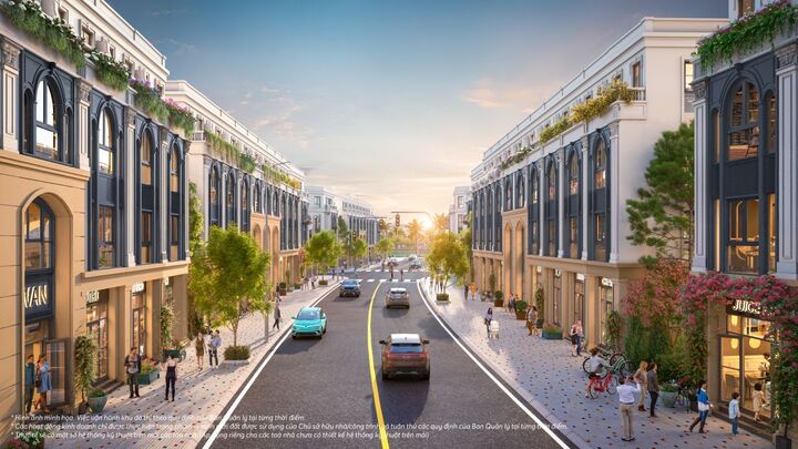 Nhà phố liền kề tại Vinhomes Golden City được nhiều gia đình trẻ săn đón.