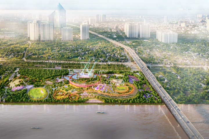 Hiện trạng khu đất xây công viên gần 20ha trên trục đại lộ cảnh quan sông Hồng - 12