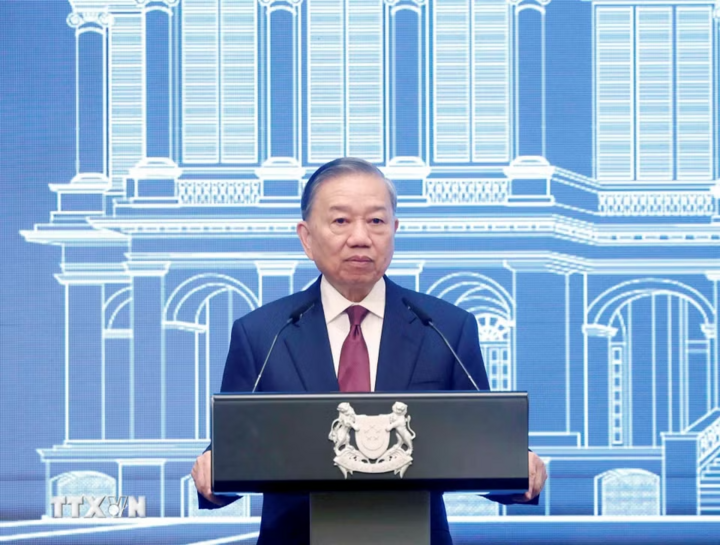 Tổng Bí thư, Chủ tịch nước Tô Lâm phát biểu. (Ảnh: Thống Nhất/TTXVN)