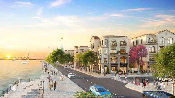 Số lượng giới hạn và mặt tiền trục lõi kinh doanh tạo lợi thế khó sao chép cho Royal Boulevard.