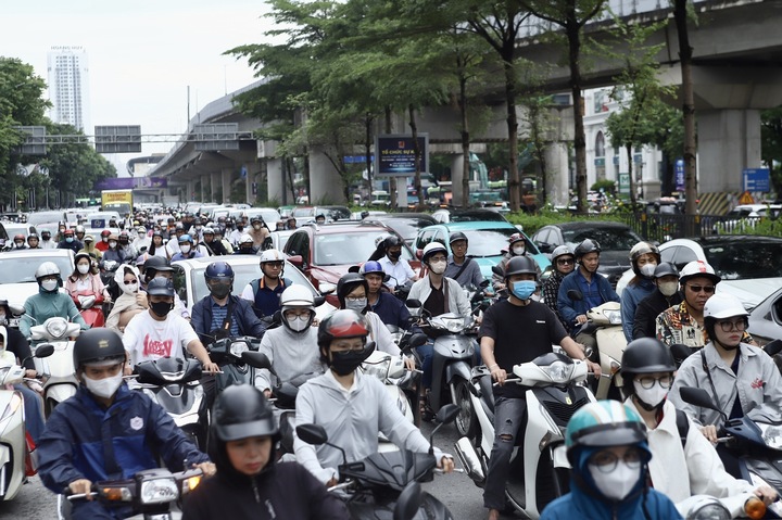 Hà Nội dự kiến thu phí phương tiện vào Vành đai 1 từ 2028. (Ảnh: Thành Long)