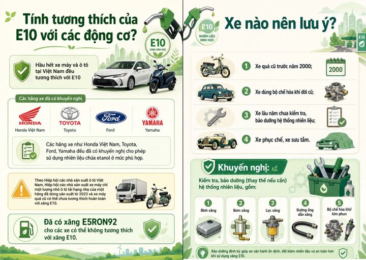 Bộ Công Thương công bố Cẩm nang sử dụng xăng E10 - 7
