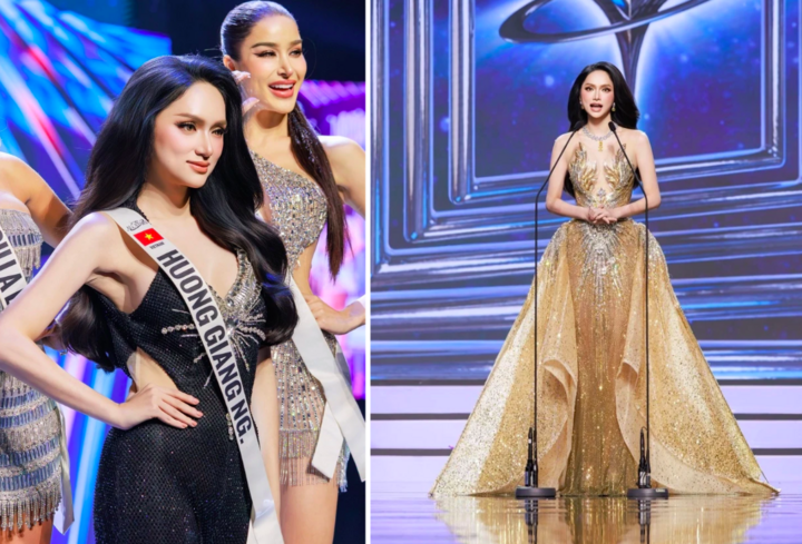 Hương Giang tại đêm chung kết MGI All Stars 2026. Ảnh: FBNV.