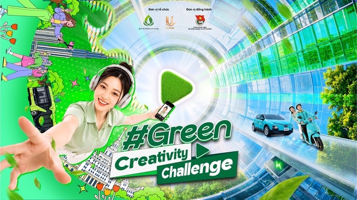 Cuộc thi “Thử thách Sáng tạo Xanh – Green Creativity Challenge” hướng đến hình thành và kết nối các nhà sáng tạo nội dung trẻ để truyền cảm hứng và lan tỏa tinh thần lối sống xanh, bền vững. (Ảnh: BTC)
