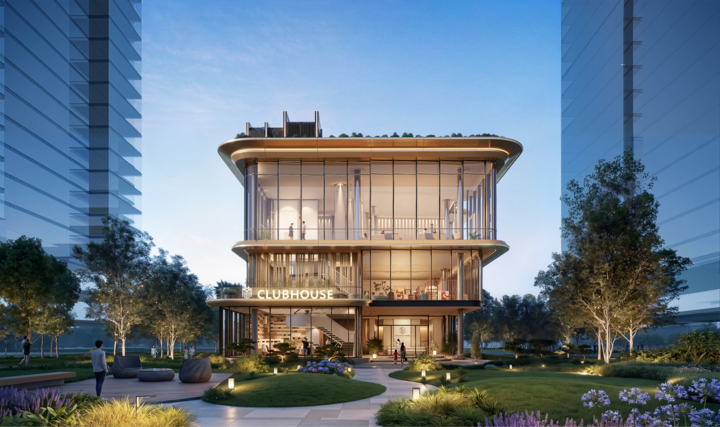 Clubhouse ngay tại vị trí trung tâm là không gian mang đến những trải nghiệm xứng tầm, định hình nên giá trị sống khác biệt.