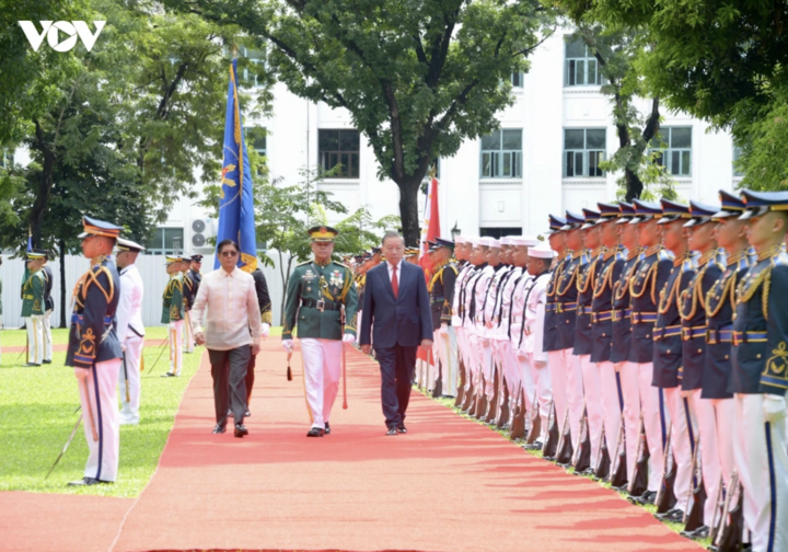 Tổng thống Philippines mời Tổng Bí thư, Chủ tịch nước Tô Lâm duyệt đội danh dự