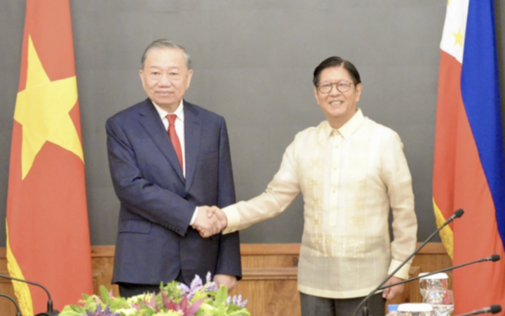 Tổng Bí thư, Chủ tịch nước Tô Lâm và Tổng thống Philippines Ferdinand Romualdez Marcos Jr.
