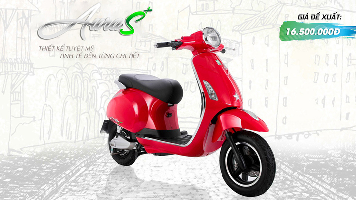 Pega Aura S+ có thể đạt tốc độ 45 - 50 km/h và di chuyển tối đa khoảng 100 km sau mỗi lần sạc. (Ảnh minh họa)