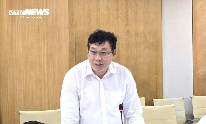 Ông Trần Lê Hồng, Phó Cục trưởng Sở hữu trí tuệ, Bộ Khoa học và Công nghệ (KH&CN), phát biểu tại họp báo ngày 1/6.