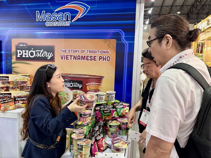 Masan Consumer giới thiệu các sản phẩm xuất khẩu chủ lực đa ngành như gia vị, thực phẩm tiện lợi, cà phê và đồ uống đóng chai,... tại THAIFEX 2026.