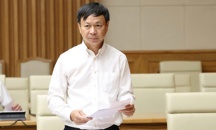 Thứ trưởng Bộ Khoa học và Công nghệ Hoàng Minh.