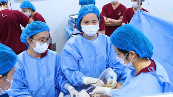 Kỹ thuật truyền máu thai nhi đánh dấu sự tiến bộ vượt bậc của y học bào thai (Ảnh: BVCC)