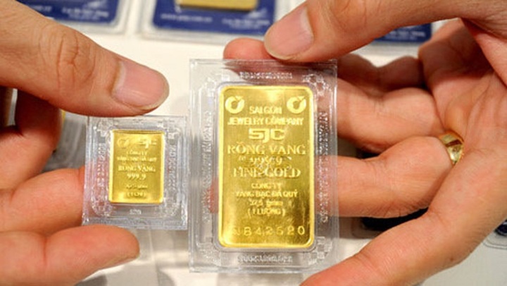 Vàng miếng SJC 1 chỉ giá bao nhiêu?