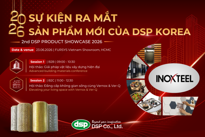 Sự kiện ra mắt sản phẩm mới của DSP Korea 2026 - lần 2 - 1