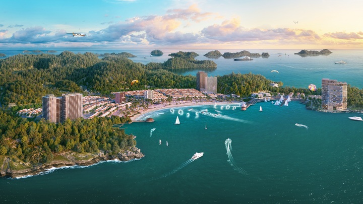 Phối cảnh dự án Xanh Island (Cát Bà).