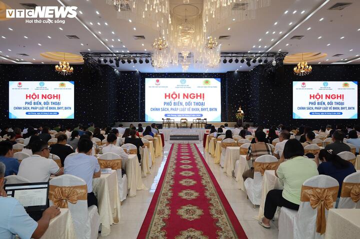 Hội nghị phổ biến, đối thoại pháp luật về BHXH, BHYT, BHTN năm 2026.