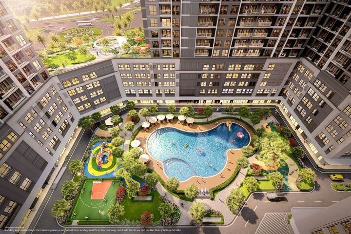 Nội khu The Sentosa tích hợp gần 20 tiện ích đa dạng.