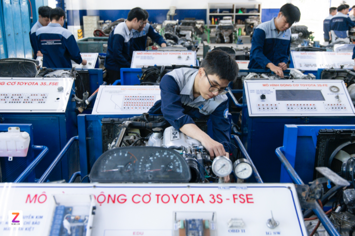 Sinh viên Đại học Công nghệ Kỹ thuật TP.HCM. (Ảnh minh họa: Phương Lâm)