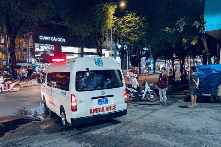 Tim hiến tặng được vận chuyển đến bệnh viện an toàn. (Ảnh: CACC)