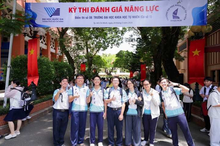 Kỳ thi Đánh giá năng lực đợt của Đại học Quốc gia TP.HCM thu hút 173.121 thí sinh đăng ký dự thi.