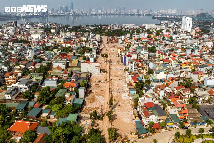 Hiện nay, phần lớn công trình, nhà ở nằm trong phạm vi giải phóng mặt bằng dự án đã được tháo dỡ.