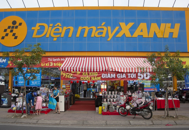 Điện Máy Xanh đang thu hút nhiều quỹ ngoại rót vốn, được xem là một trong những đợt IPO có quy mô lớn nhất trên thị trường trong khoảng 5 năm trở lại đây. (Ảnh: ĐMX)