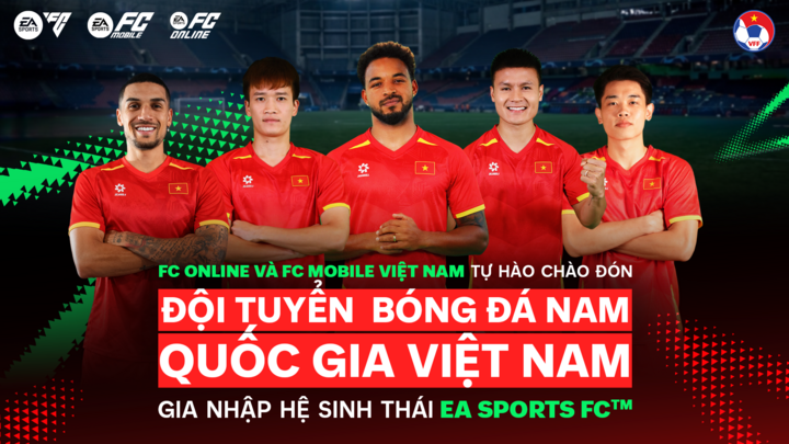 Đội tuyển Việt Nam lần đầu hiện diện chính thức trên EA Sports FC™ - 1