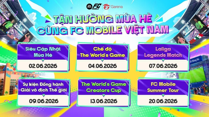 Chuỗi hoạt động hè của FC Mobile Việt Nam.