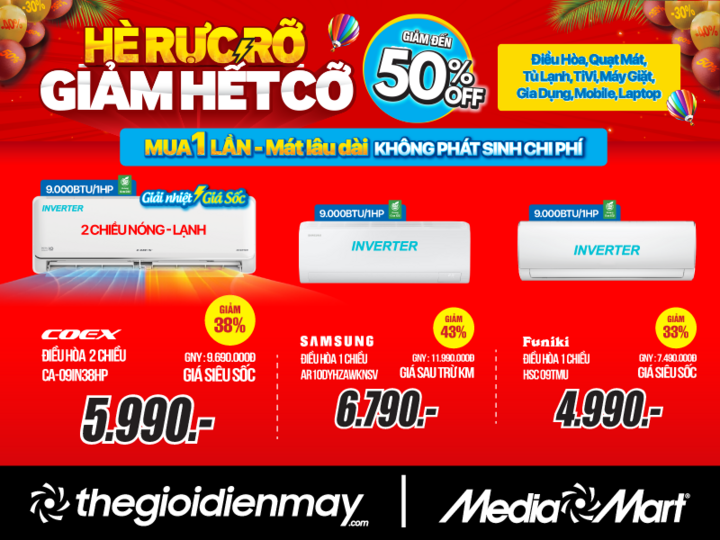 Bước vào cao điểm nắng nóng, MediaMart tung ưu đãi 'Hè rực rỡ, giảm hết cỡ' - 2