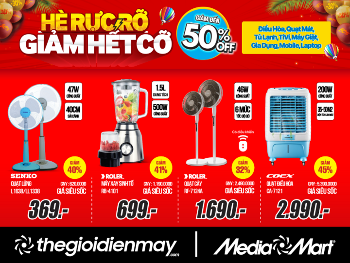 Bước vào cao điểm nắng nóng, MediaMart tung ưu đãi 'Hè rực rỡ, giảm hết cỡ' - 3