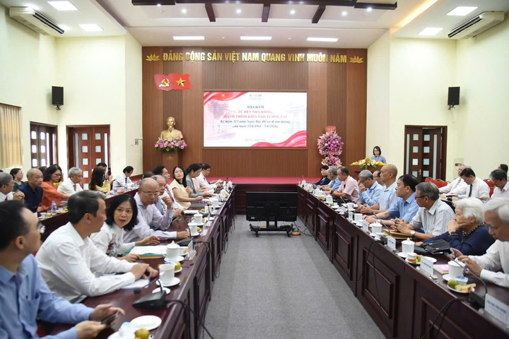 Toàn cảnh tọa đàm. (Ảnh: Thanh Quý)