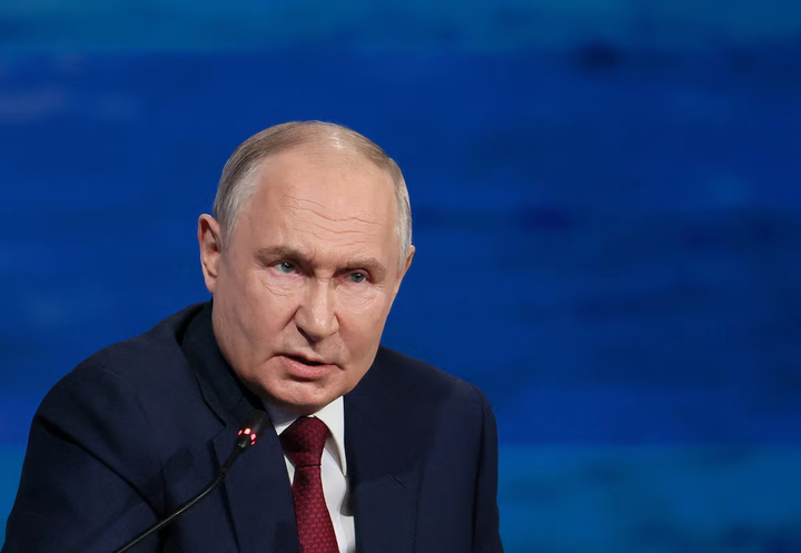 Tổng thống Putin cho biết ông không thấy mục đích của cuộc gặp với Ukraine. (Ảnh: Reuters)