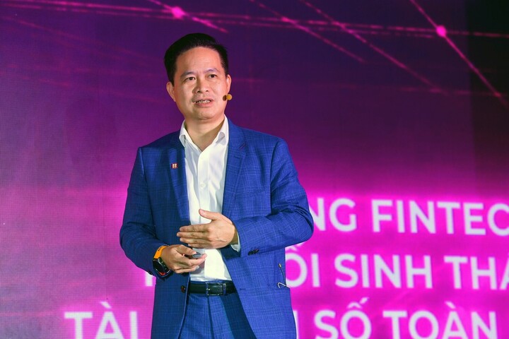 Đại diện MoMo đánh giá fintech là động lực quan trọng đưa tài chính số đến toàn dân, đồng thời góp phần nâng cao năng lực cạnh tranh quốc gia. (Ảnh: MoMo)